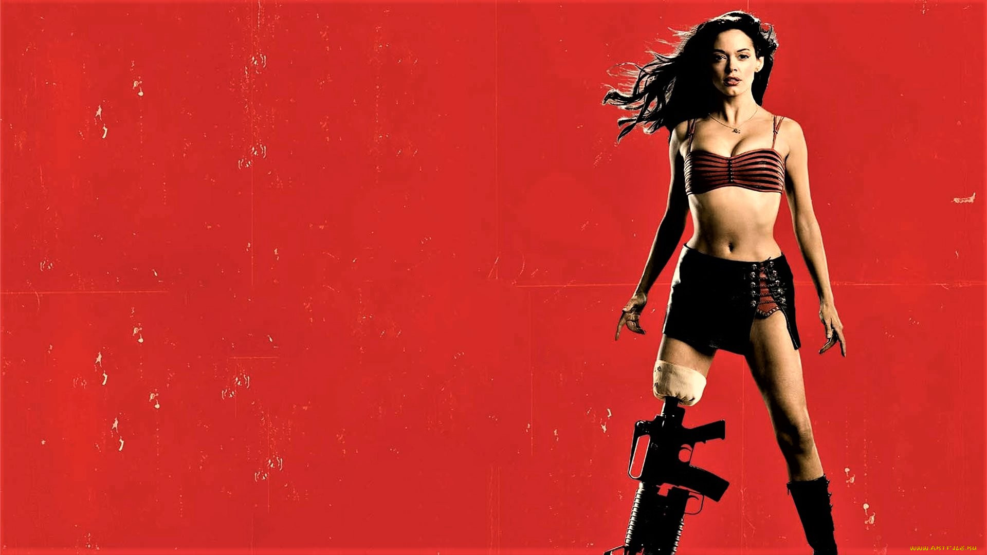 Обои Кино Фильмы Planet Terror, обои для рабочего стола, фотографии кино  фильмы, planet terror, девушка, протез Обои для рабочего стола, скачать  обои картинки заставки на рабочий стол.